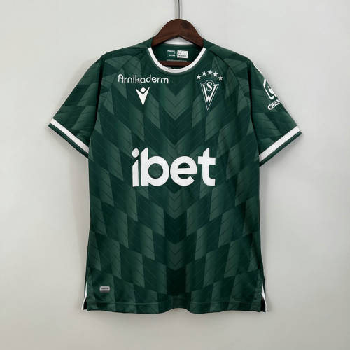 23/24 Santiago Wanderers Home Soccer Jerseys