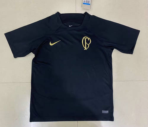 22/23 Corinthians Black Training Soccer Jerseys