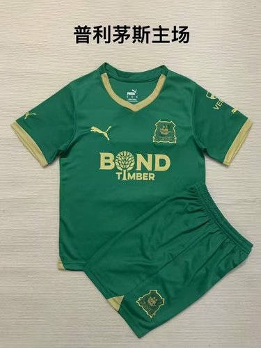 23/24 Plymouth Home Adults And Kids Soccer Jerseys