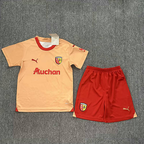 23/24 Rc Lens Kids Champion Soccer Jerseys