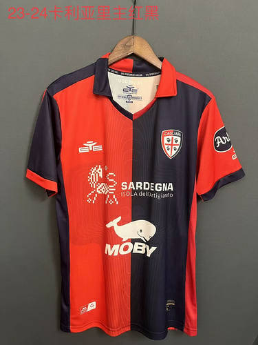 23/24 Cagliari Home Soccer Jerseys