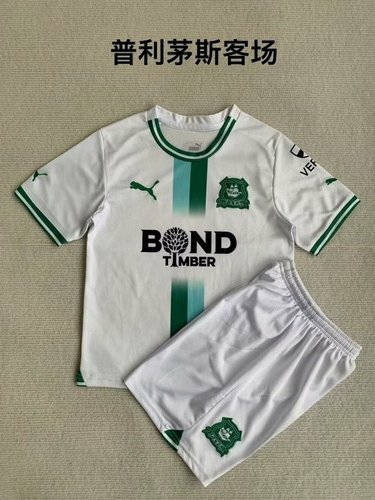 23/24 Plymouth Away Adults And Kids Soccer Jerseys