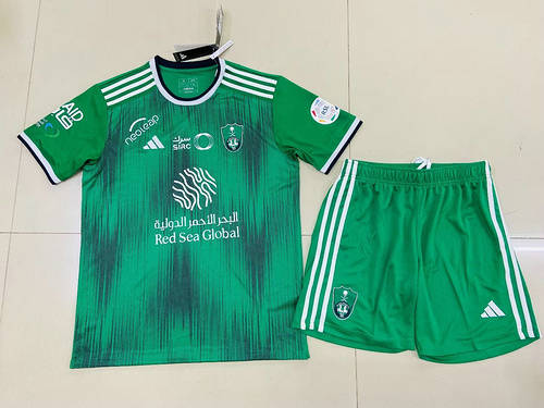 23/24 Al Ahli Saudi Home Adult And Kids Soccer Jerseys