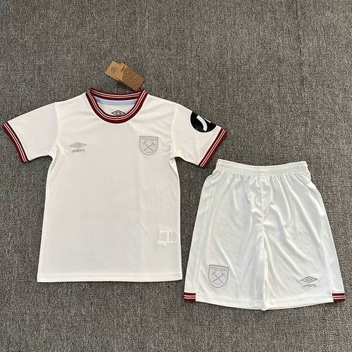 23/24 West Ham United Away Kids Soccer Jerseys