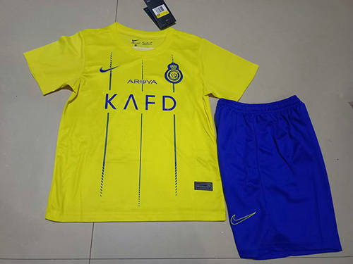 23/24 Riyadh Yellow Soccer Jerseys