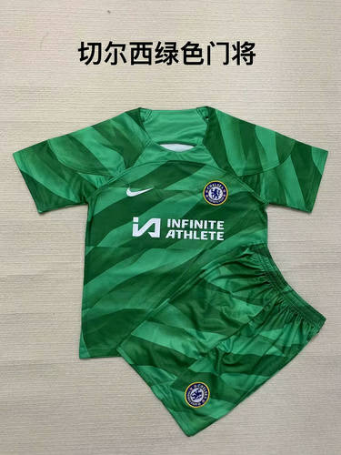 23/24 Chelsea Goalkeeper Adults And Kids Soccer Jerseys