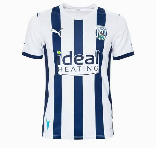 23/24 West Bromwich Home Soccer Jerseys Soccer Jerseys