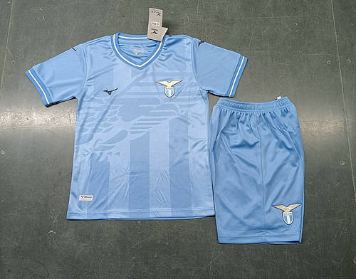 23/24 Lazio Home Kids Soccer Jerseys