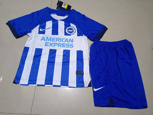 23/24 Brighton Home Kids Soccer Jerseys