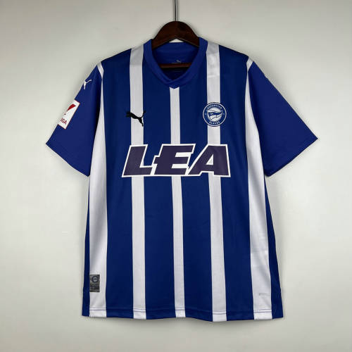 23/24 Alaves Home Soccer Jerseys