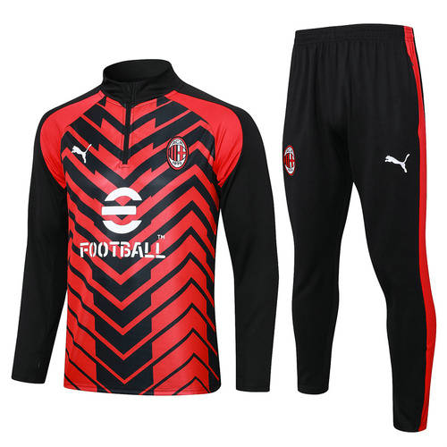 23/24 Ac Milan Long Sleeve Training Suit