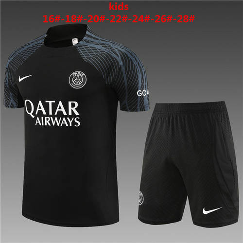 23/24 Paris Kids Training Soccer Jerseys