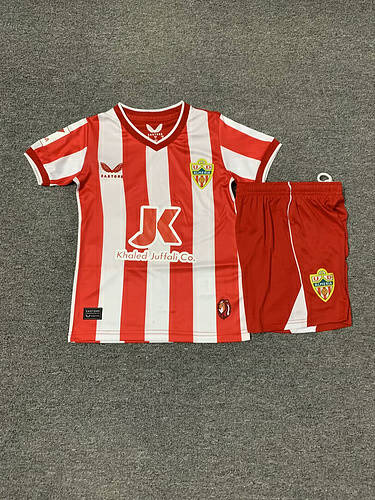 23/24 Almeria Home Kids Soccer Jerseys