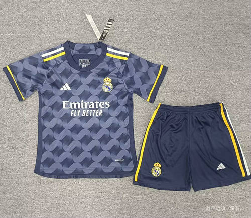 23/24 Real Madrid Away Kids Soccer Jerseys