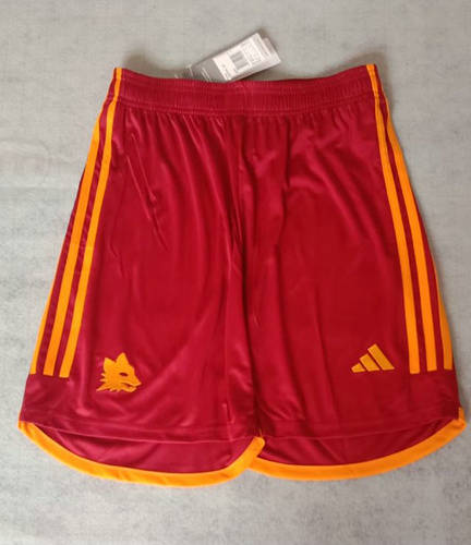 23/24 Roma Home Soccer Shorts