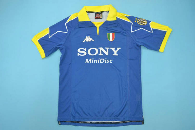 98-99 Juventus Away Blue