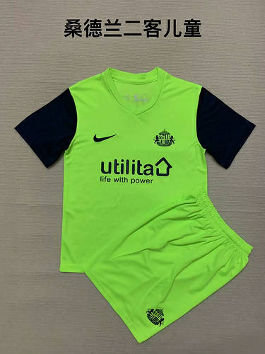 23/24 Sunderland Third Kids Soccer Jerseys