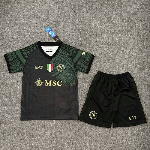 23/24 Napoli Third Kids Soccer Jerseys