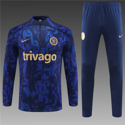 23/24 Chelsea Long Sleeve Training Suit