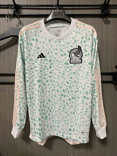 2023 Mexico Away Long Sleeve Soccer Jerseys