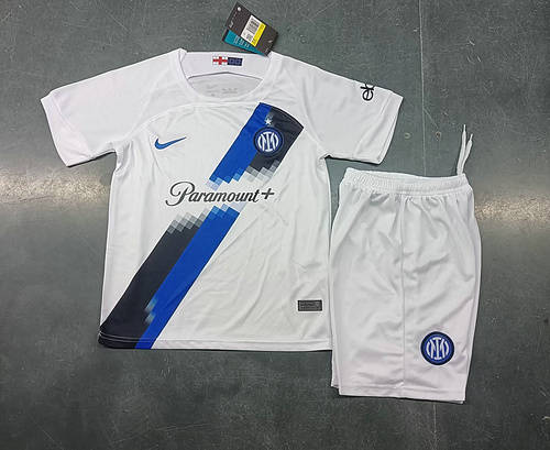 23/24 Inter Milan Away Kids Soccer Jerseys