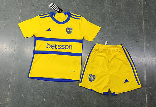 23/24 Boca Away Kids Soccer Jerseys