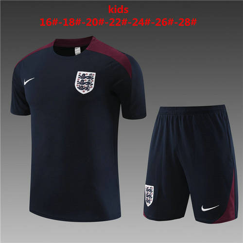 2023 England Kids Training Soccer Jerseys