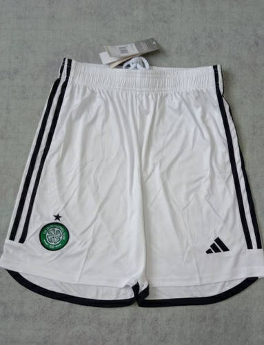 23/24 Celtic Home Soccer Shorts Soccer Jerseys