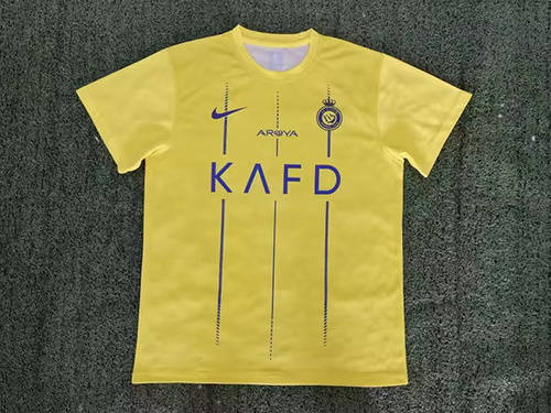 23/24 Riyadh Yellow Soccer Jerseys