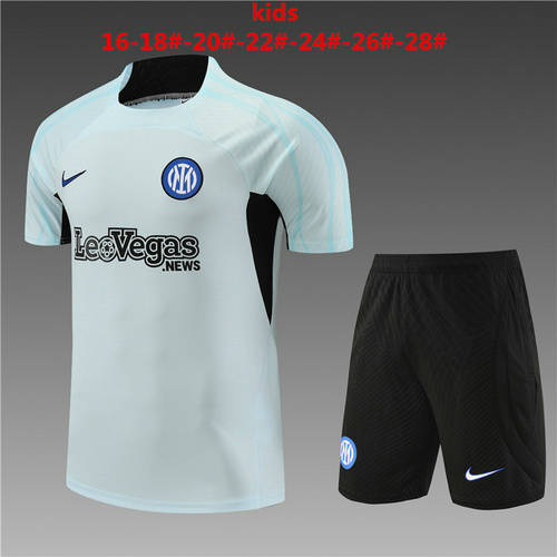 23/24 Inter Milan Kids Training Soccer Jerseys