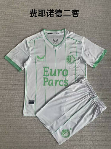 23/24 Feyenoord Third Kids Soccer Jerseys