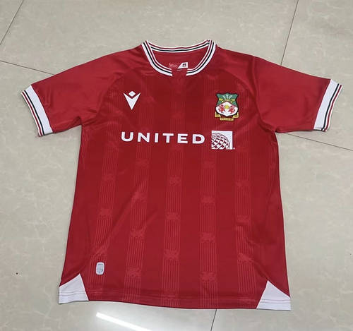 23/24 Wrexham Home Soccer Jerseys Soccer Jerseys