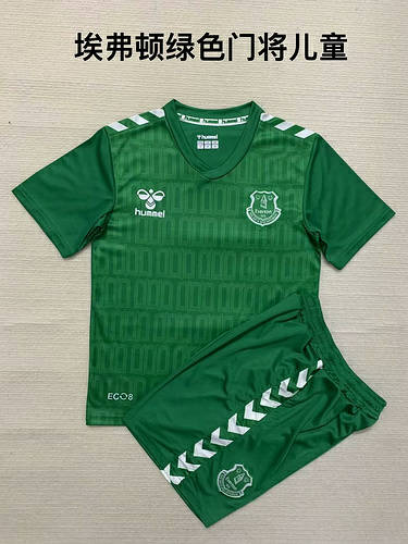 23/24 Everton Goalkeeper Kids Soccer Jerseys