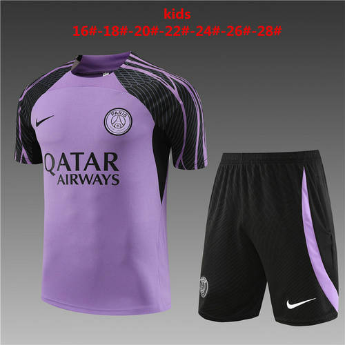 23/24 Paris Kids Training Soccer Jerseys