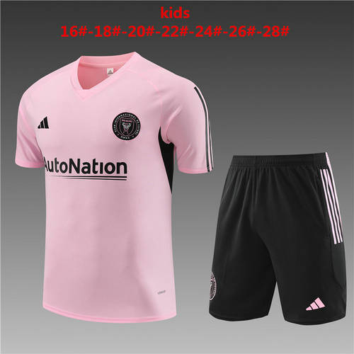 23/24 Inter Miami Kids Training Soccer Jerseys