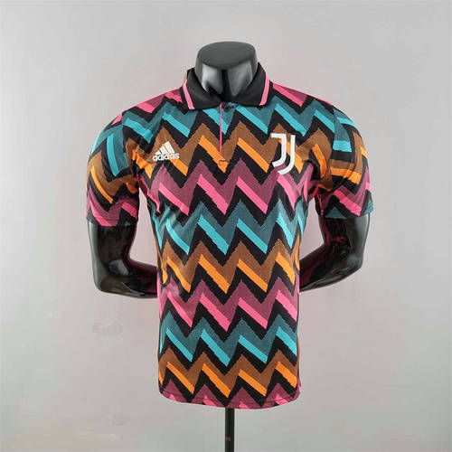 22-23 Juventus 4 color geometry POLO