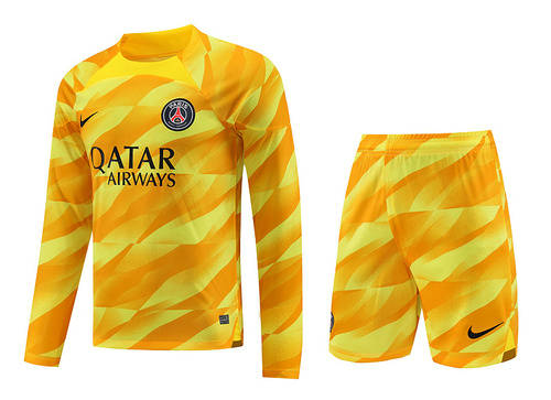 23/24 Paris Goalkeeper Long Sleeve Soccer Jerseys