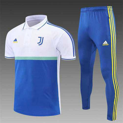 Polo Juventus White And Blue