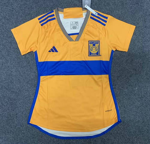 23/24 Tigres Home Woman Soccer Jerseys