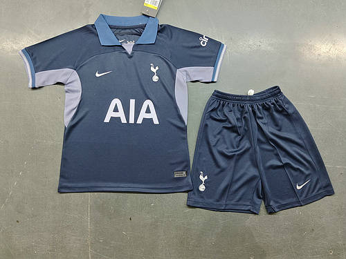 23/24 Tottenham Away Kids Soccer Jerseys