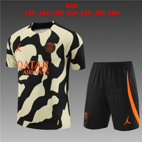 23/24 Paris Training Kids Soccer Jerseys