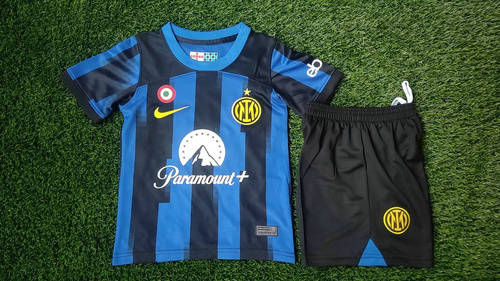 23/24 Inter Milan Home Kids Soccer Jerseys