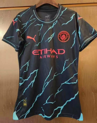 23/24 Manchester City Third Woman Soccer Jerseys