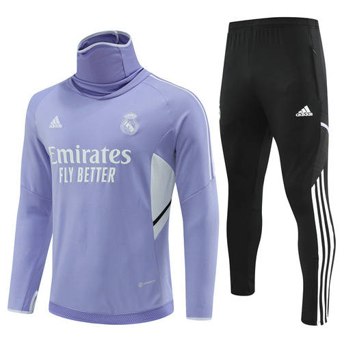 22/23 Real Madrid High Collar Long Sleeve Training Suit