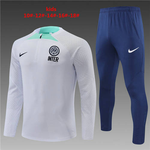 22/23 Inter Milan Kids Player Long Sleeve Training Suit