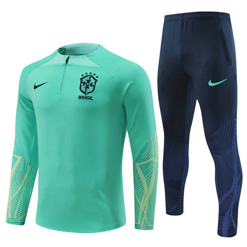 2022 Brazil Long Sleeve Training Suit