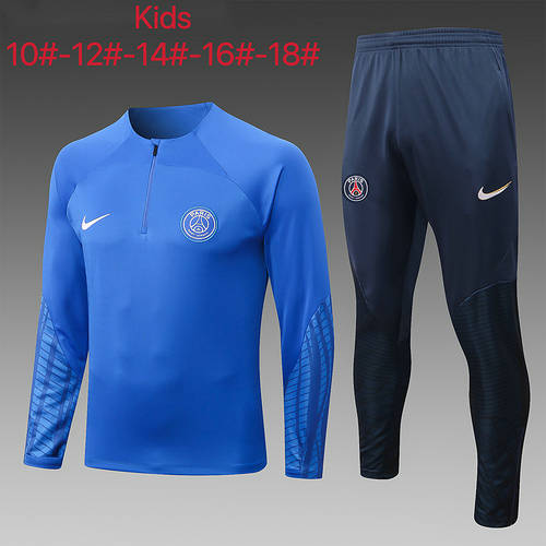 22/23 Paris Kids Long Sleeve Training Suit