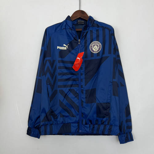 2023 Manchester City Windbreaker Jackets