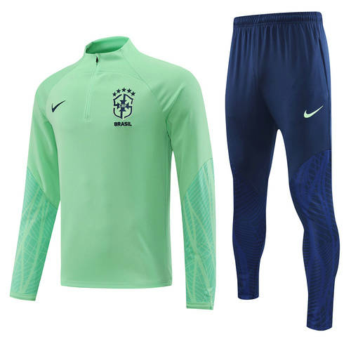 2022 Brazil Long Sleeve Training Suit