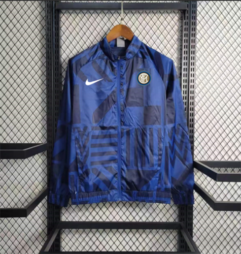 23/24 Inter Milan Blue Windbreaker Jackets